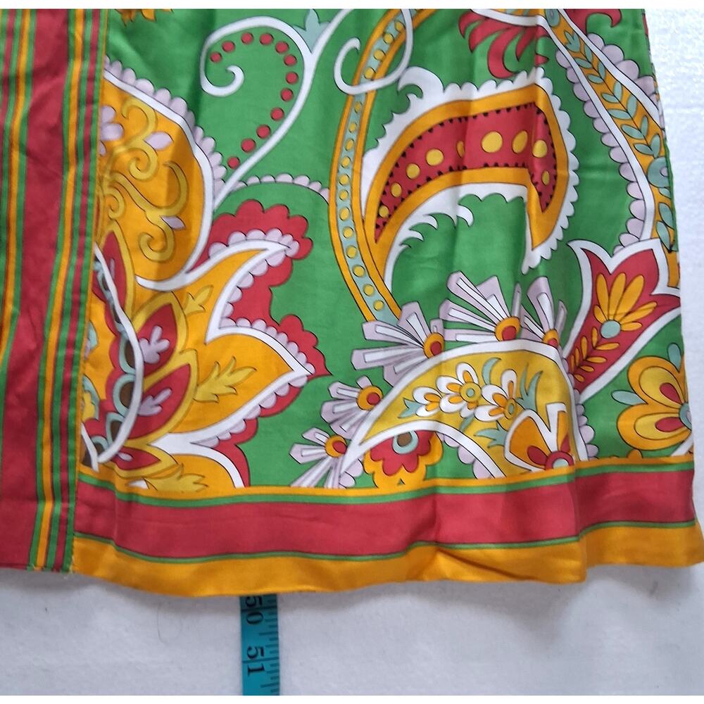 Haute Hippie Reversable Kimono Robe Boho Resort Chic Belted Cover Up/Size Medium - Picture 4 of 7